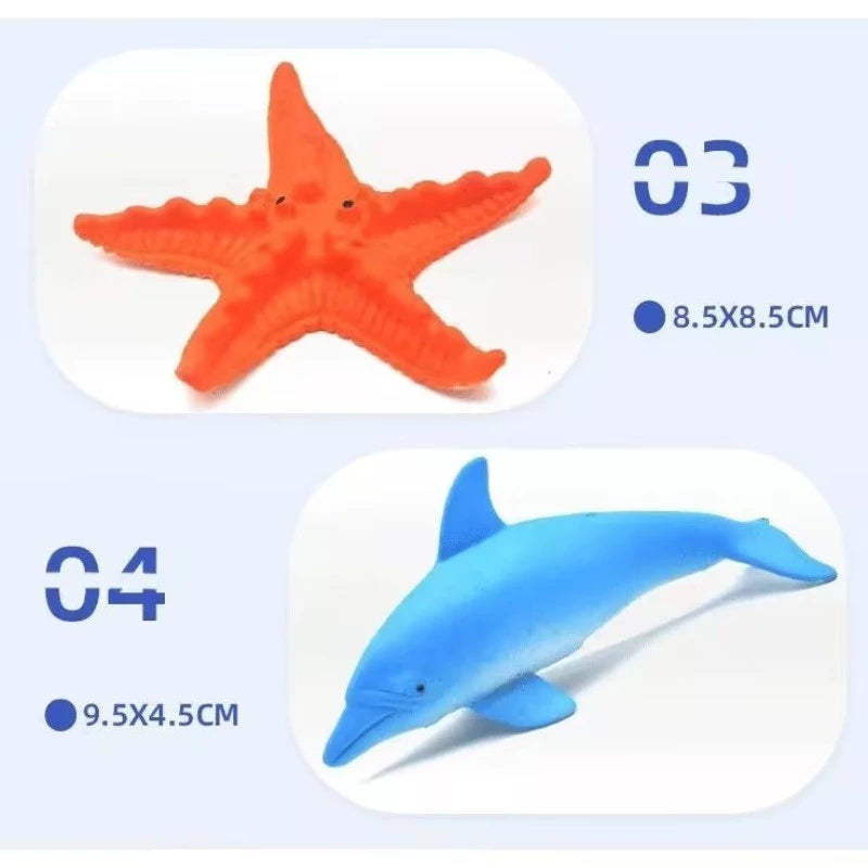 Grow in Water Sea Animals