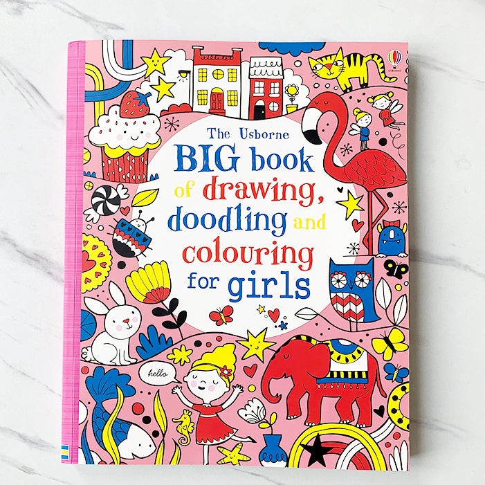 Big Book of drawings doodling colouring for Boys