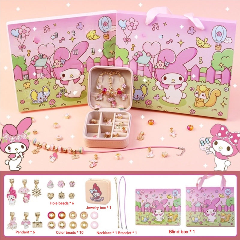 My Melody Blind Box Pink DIY Crafts Bracelet Making