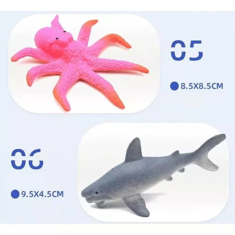 Grow in Water Sea Animals