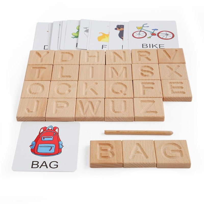 Alphabet Block ABCDE