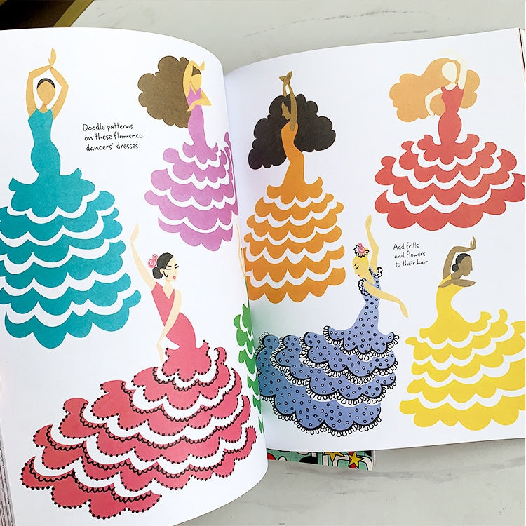 Big Book of drawings doodling colouring for Boys