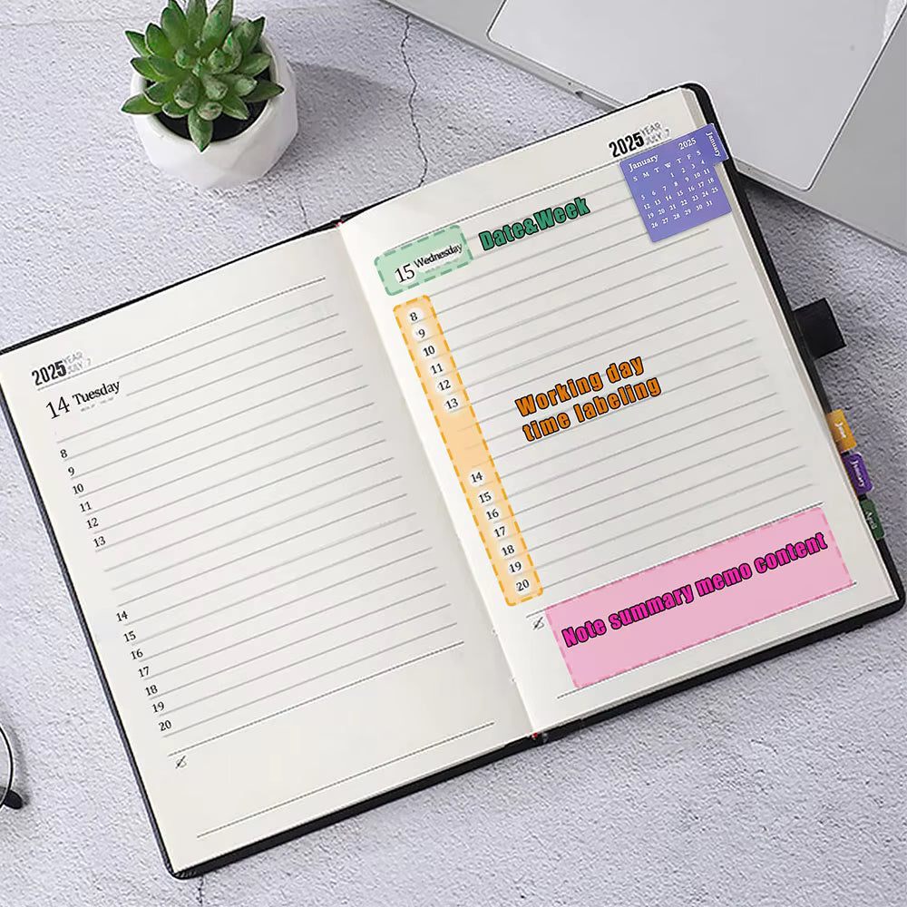 2025 Weekly Monthly A5 Planner