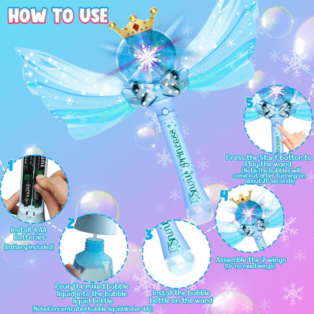 Magic Bubble Wand Elsa