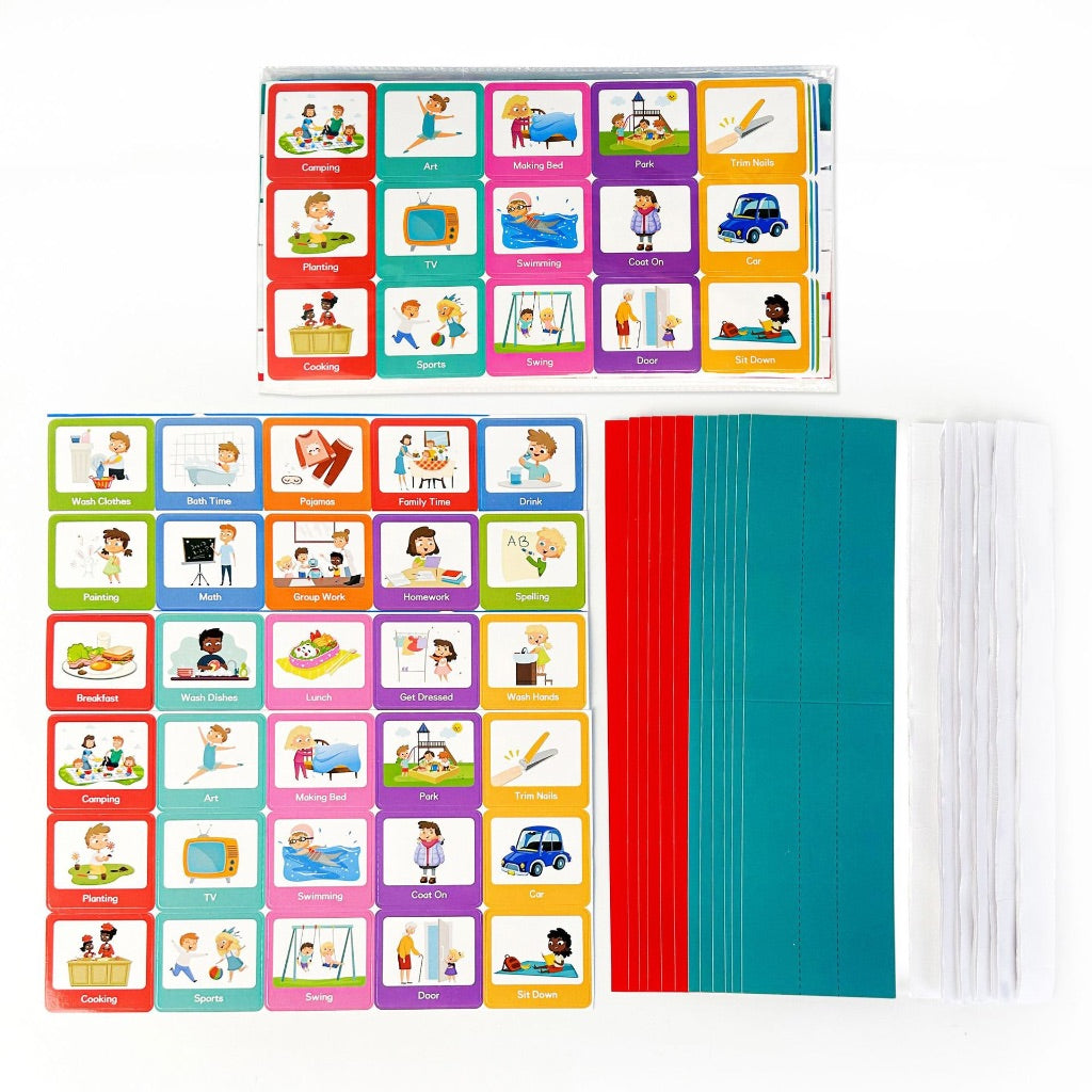 Visual Kids Routine Chart Cards