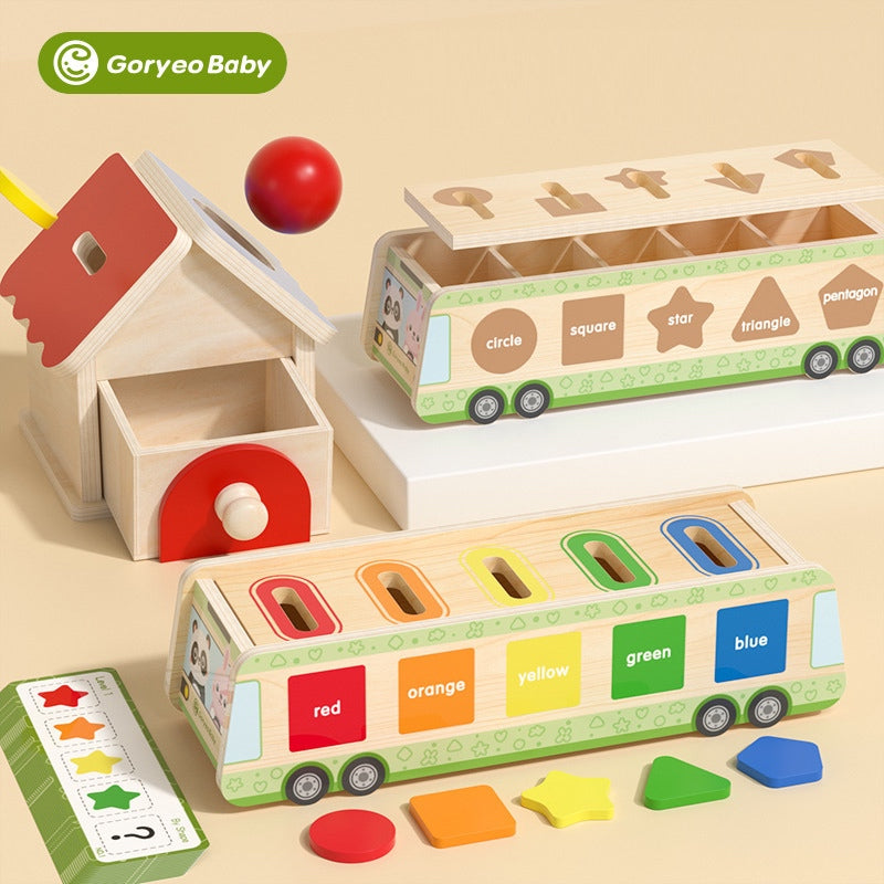 Goryeo House Shapes Sorting Toy