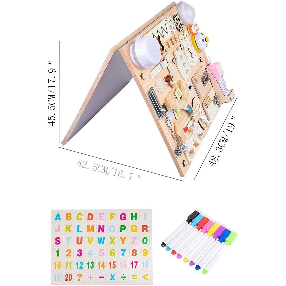2in1 Foldable Busy Board