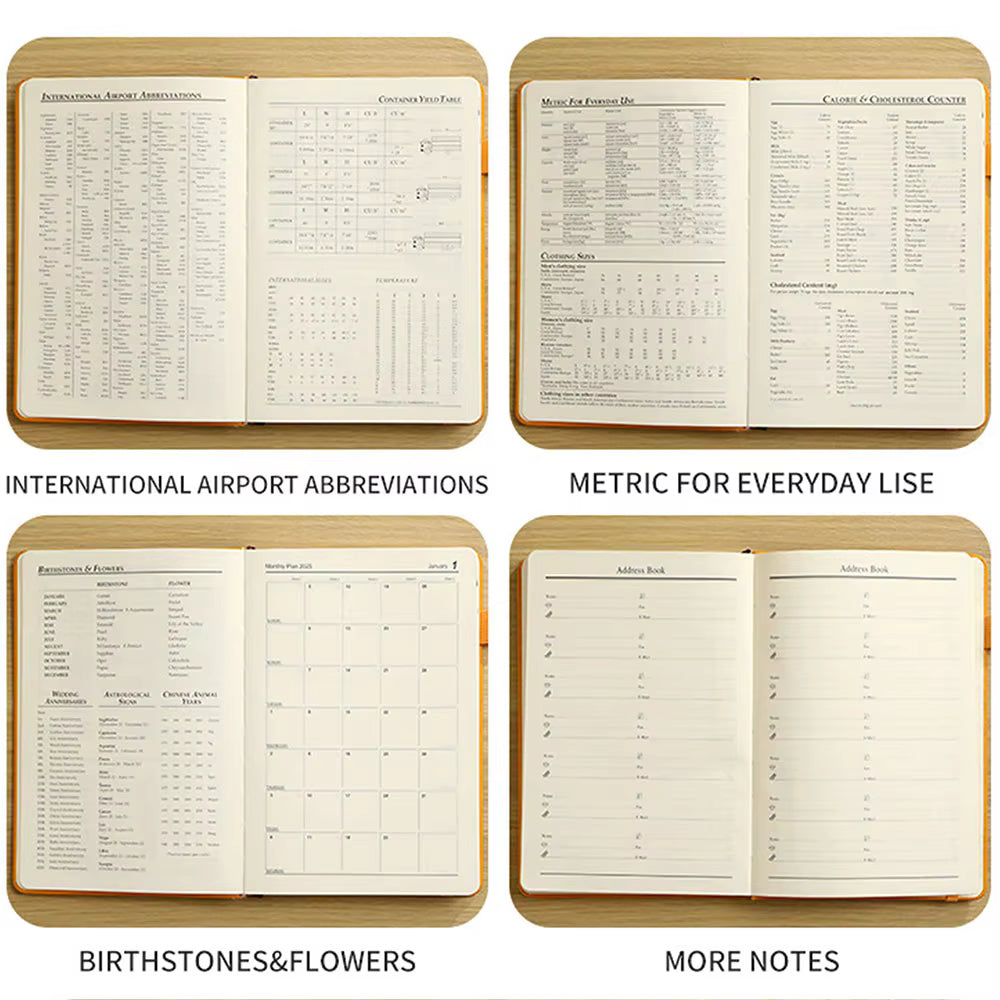 2025 Weekly Monthly A5 Planner