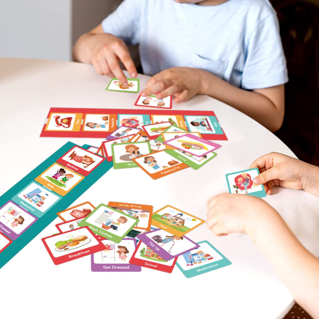Visual Kids Routine Chart Cards