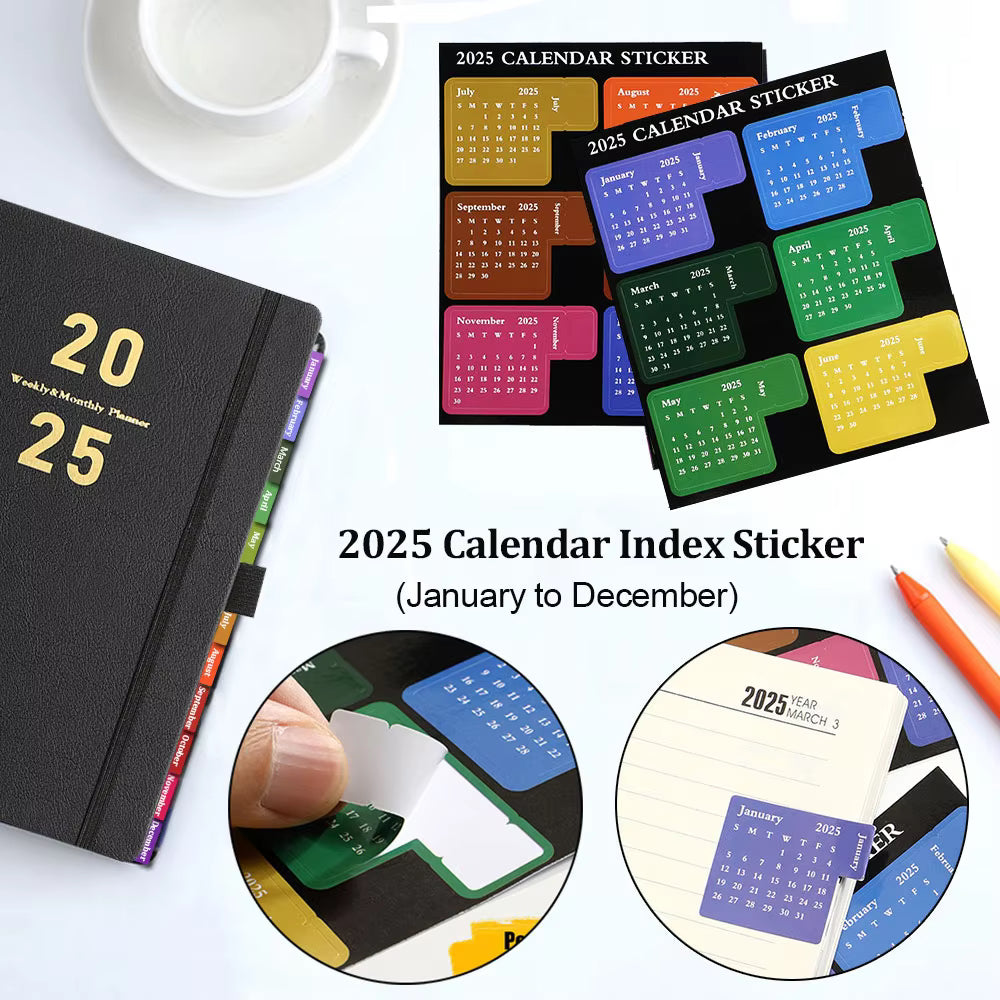 2025 Weekly Monthly A5 Planner