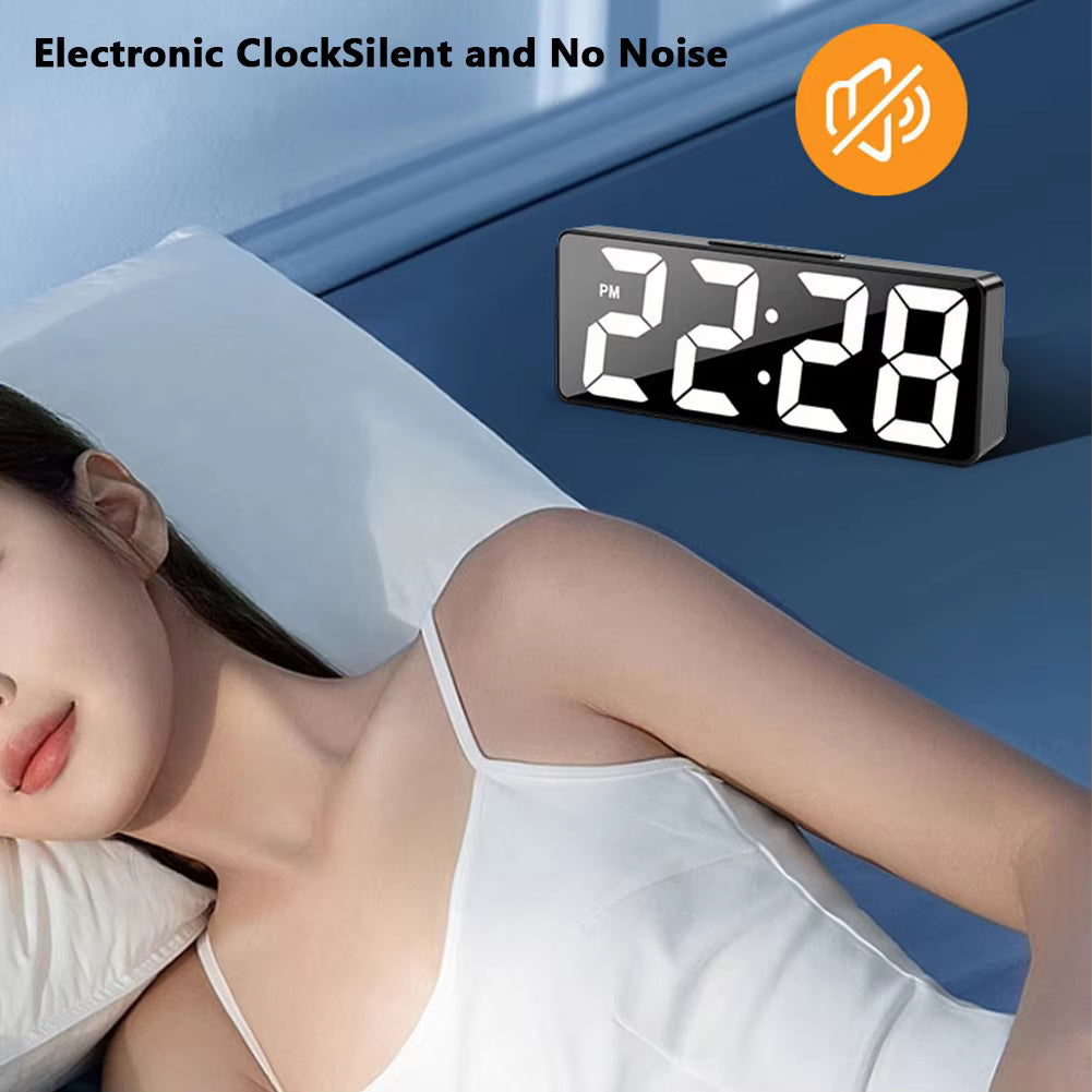 Mirror Digital Alarm Clock