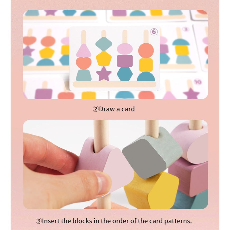 Shape Stacking Matching Board
