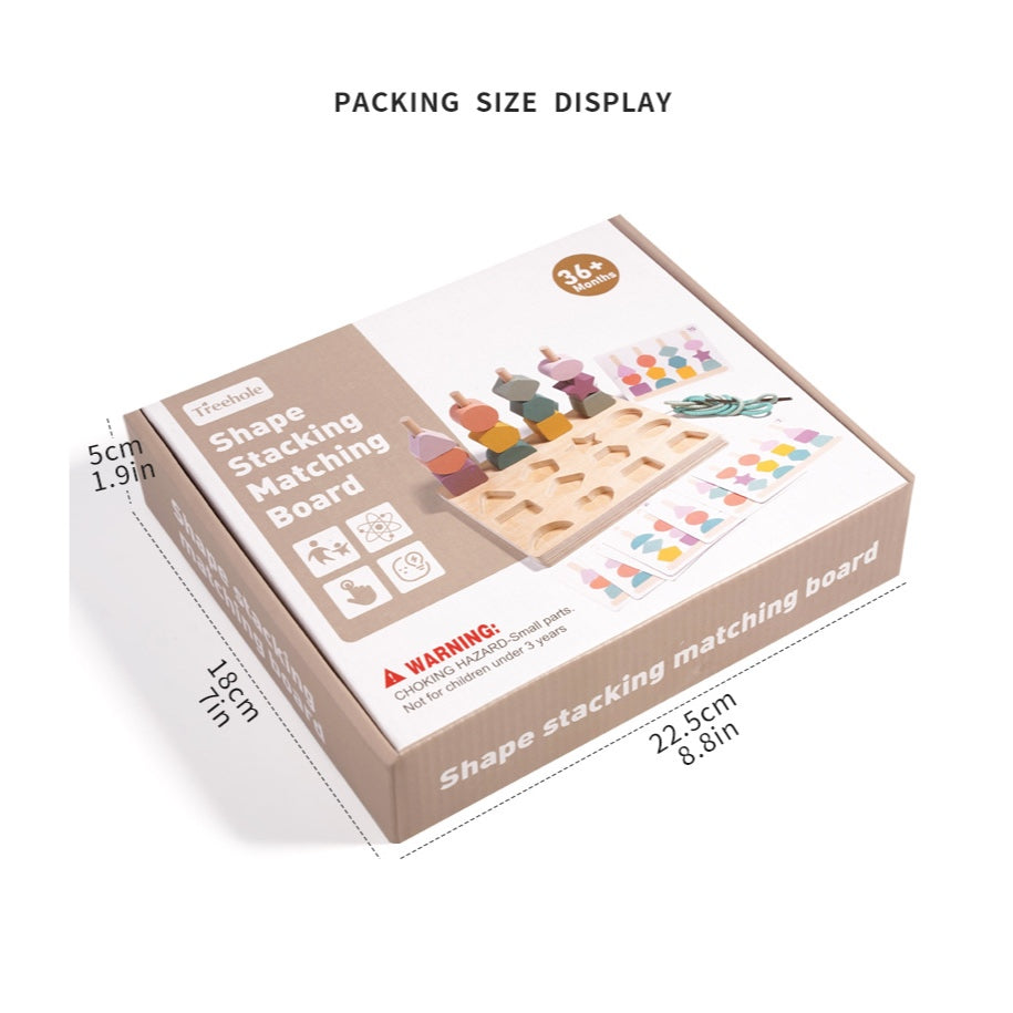 Shape Stacking Matching Board