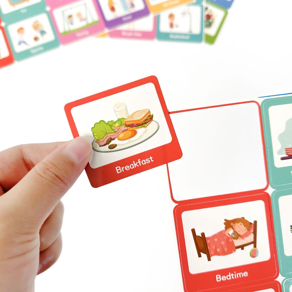 Visual Kids Routine Chart Cards