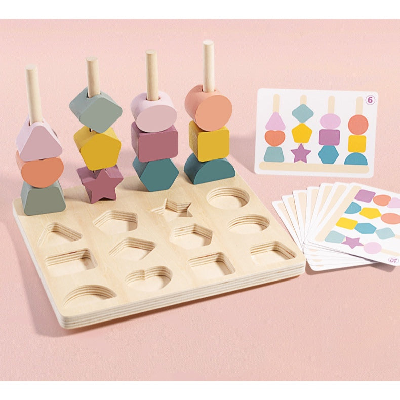 Shape Stacking Matching Board