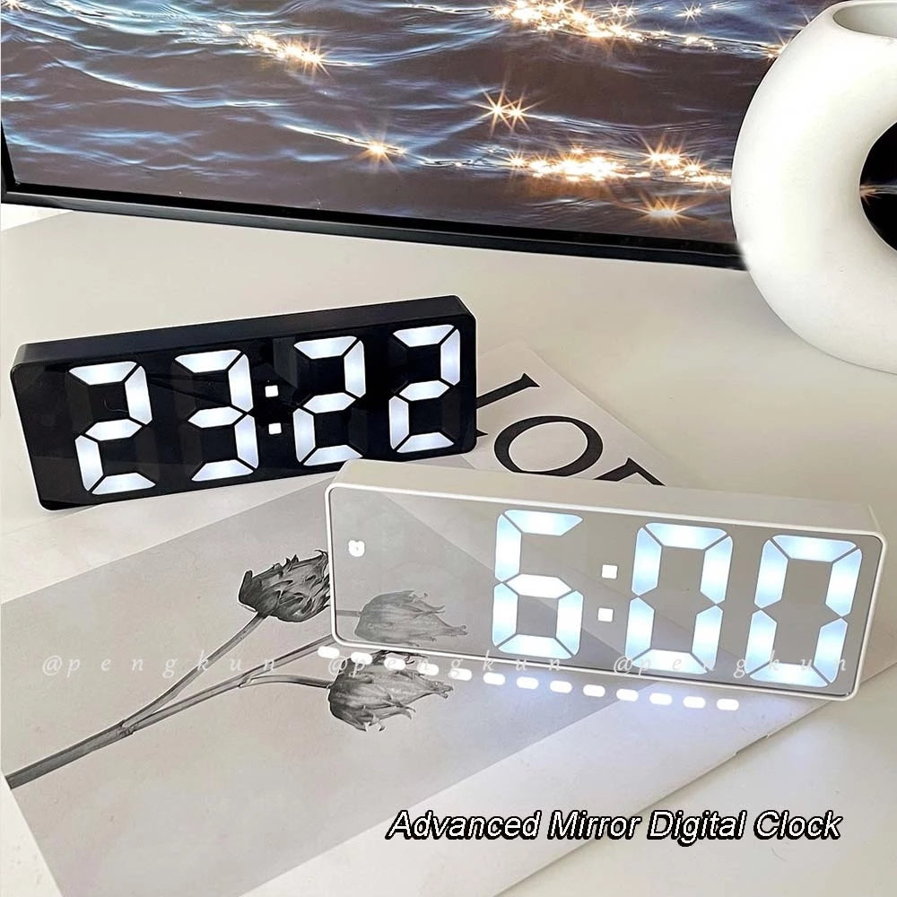 Mirror Digital Alarm Clock
