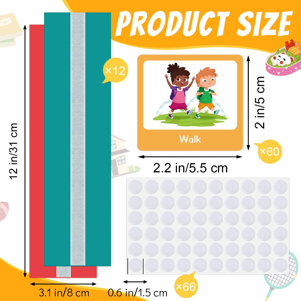 Visual Kids Routine Chart Cards