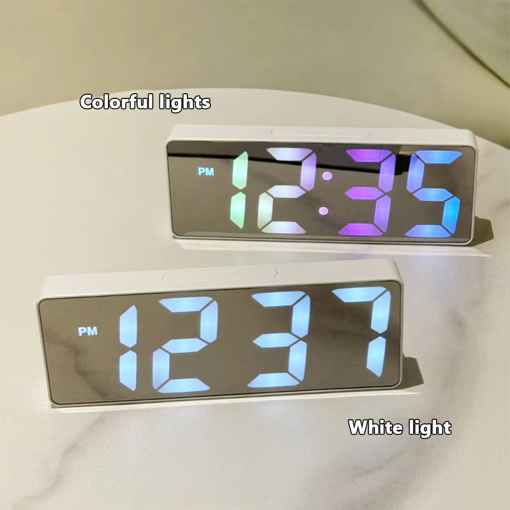 Mirror Digital Alarm Clock