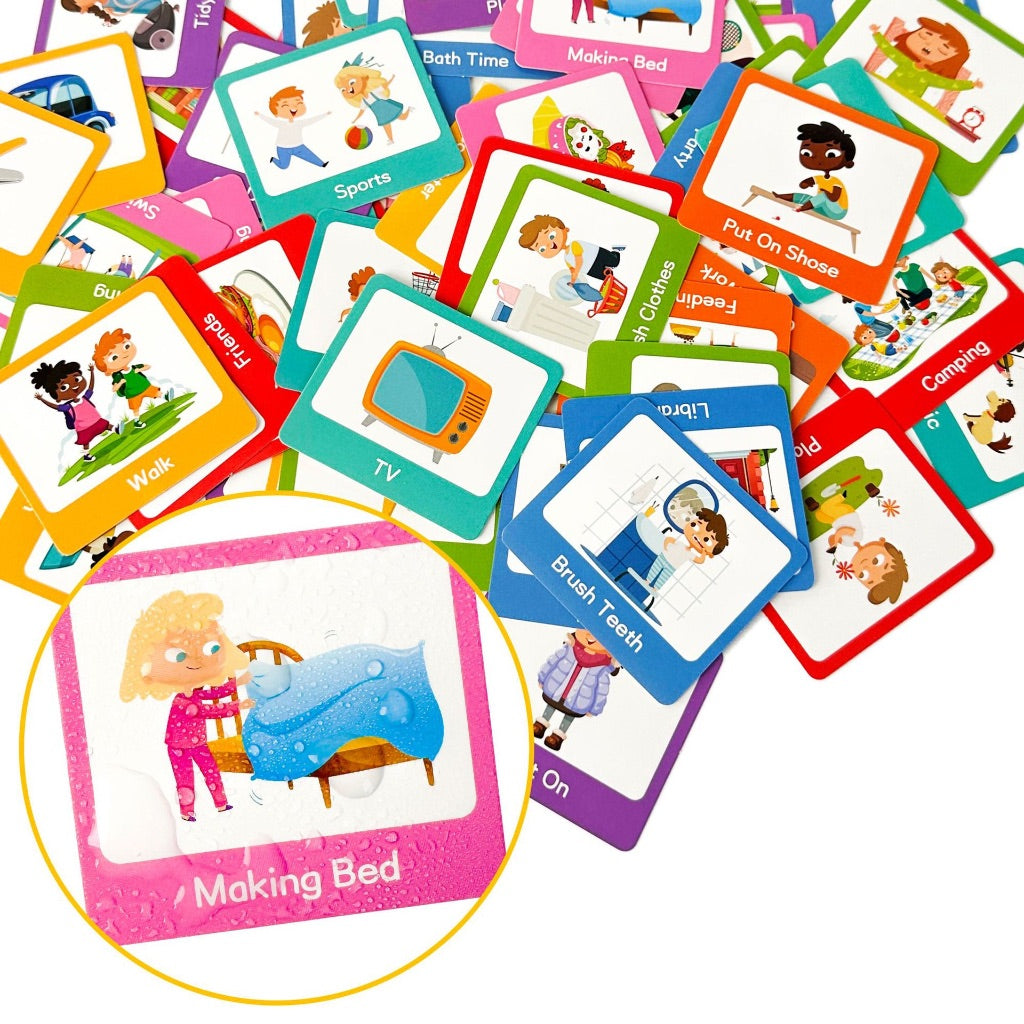 Visual Kids Routine Chart Cards