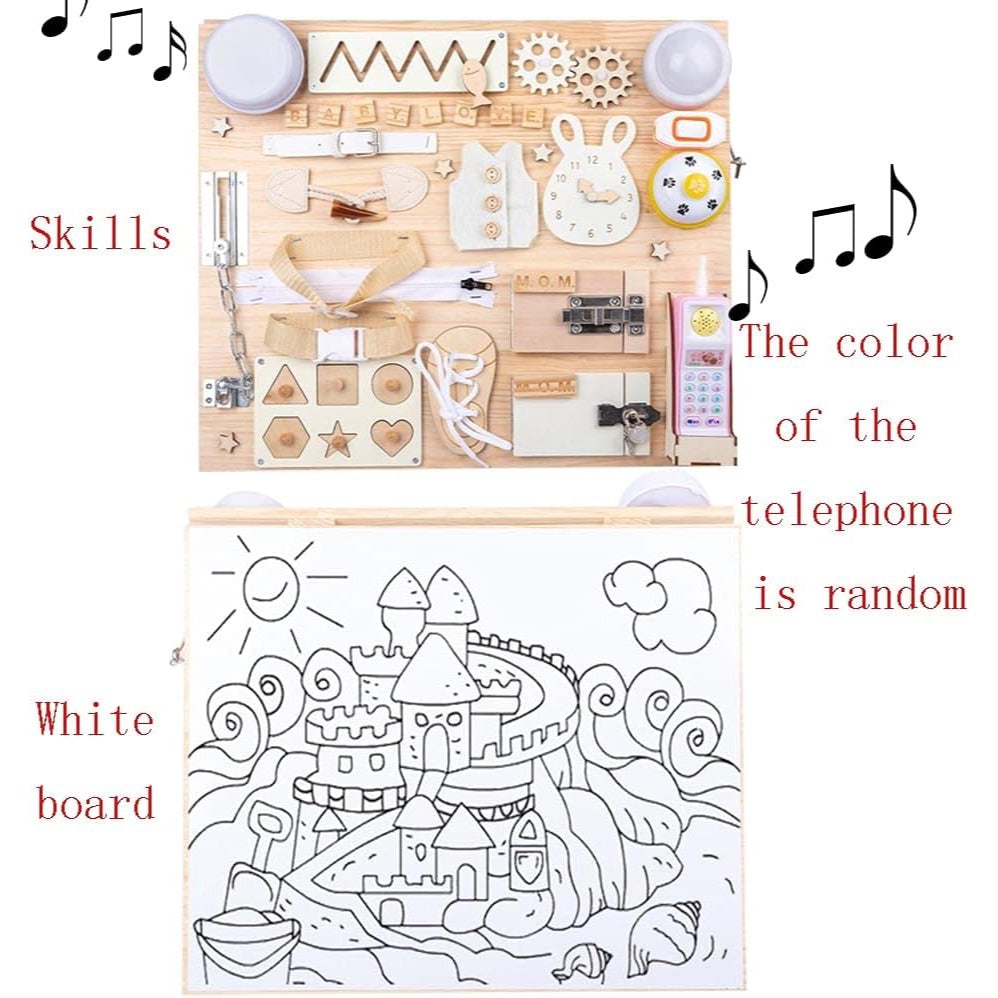 2in1 Foldable Busy Board