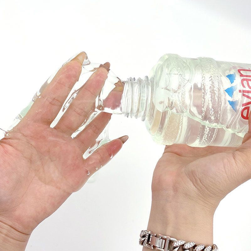 Evian Water Slime Bottle Children Toy
