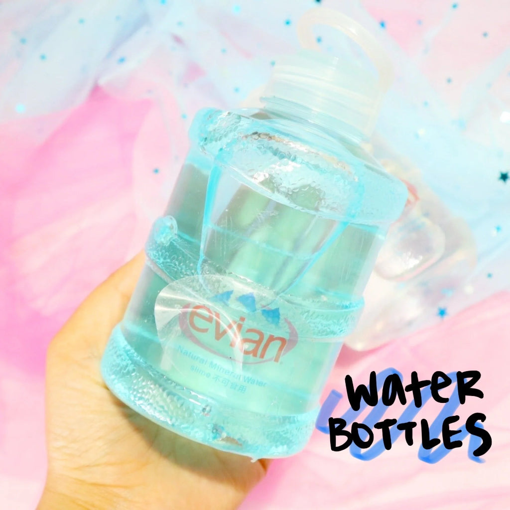 Evian Water Slime Bottle Children Toy