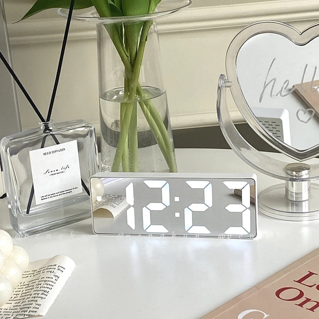 Mirror Digital Alarm Clock