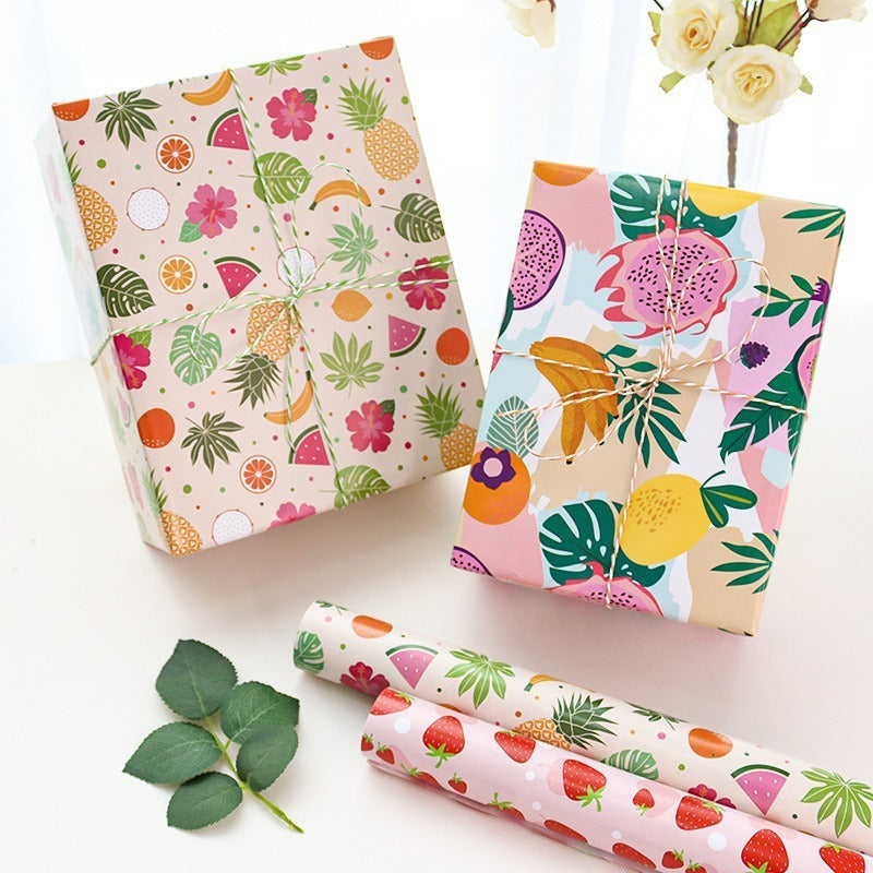 High Quality Prints Birthday Gifts Wrapper Children Kids Xmas Gift Wrapping Paper