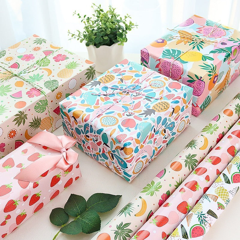 High Quality Prints Birthday Gifts Wrapper Children Kids Xmas Gift Wrapping Paper
