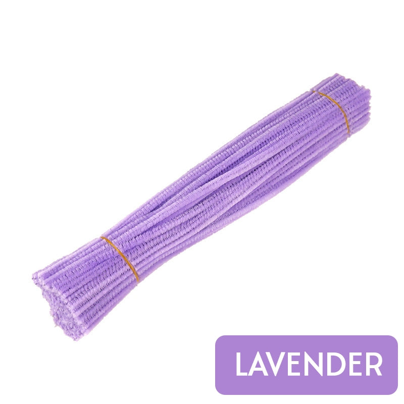 Macaron Pipe Cleaners Flower Fuzzy Wire Sticks DIY Crafts