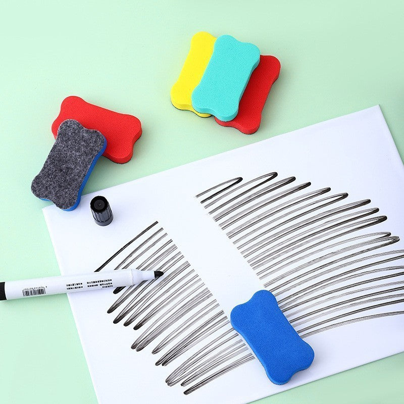 Magnetic Mini Whiteboard Eraser Fridge Marker Pen Cleaner