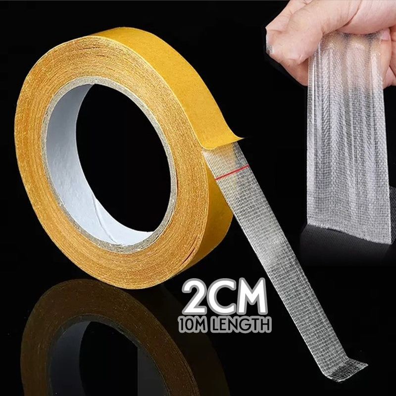 Double Sided Grid Mesh Duct Tape Strong Adhesive
