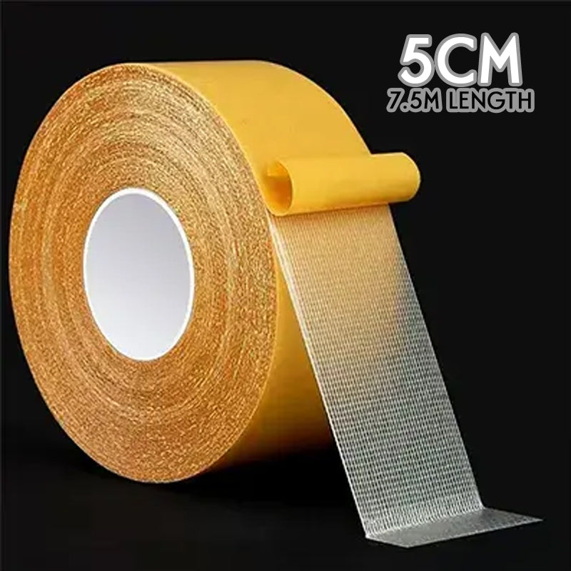 Double Sided Grid Mesh Duct Tape Strong Adhesive