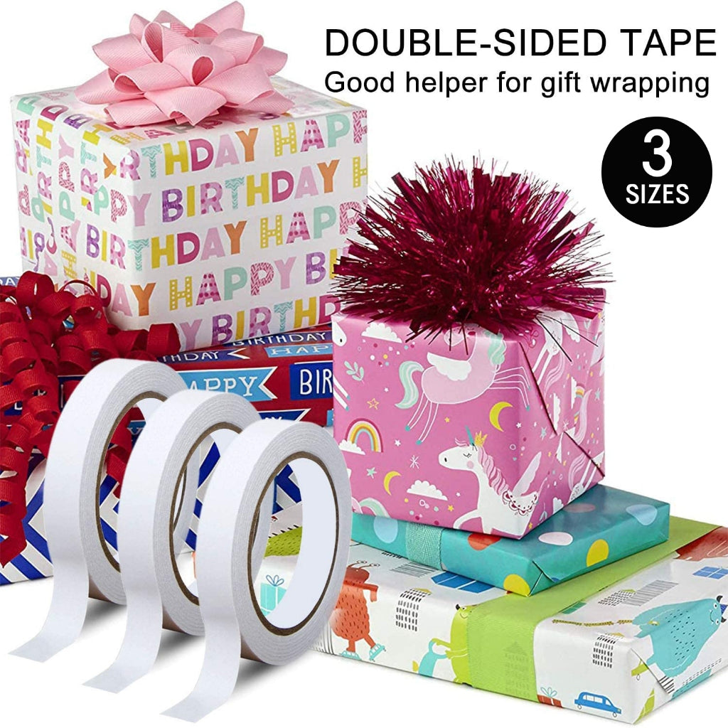 Double Sided Tape DIY Crafts School Gift Wrapping Scrapbooking