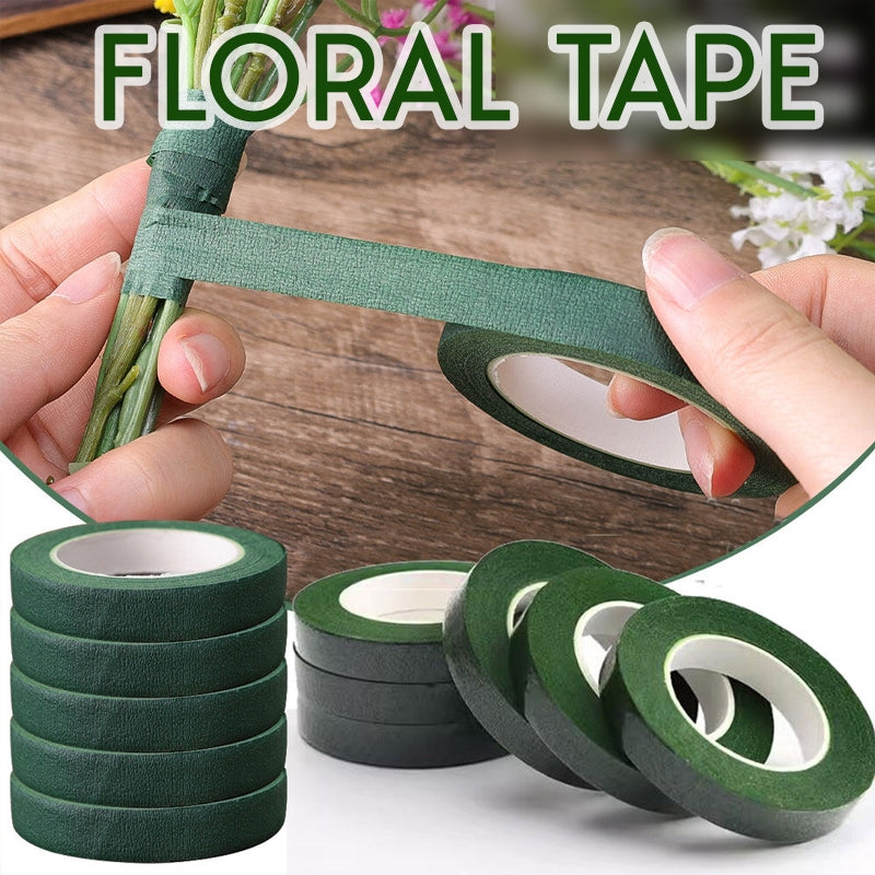 Green Floral Tape DIY Flower Wrapping Bouquets Stem Chenille Crafts