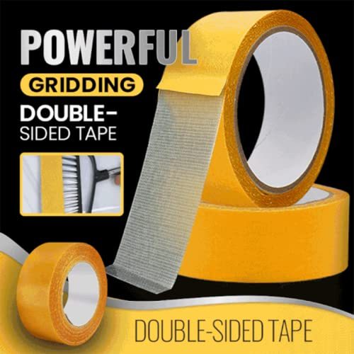 Double Sided Grid Mesh Duct Tape Strong Adhesive