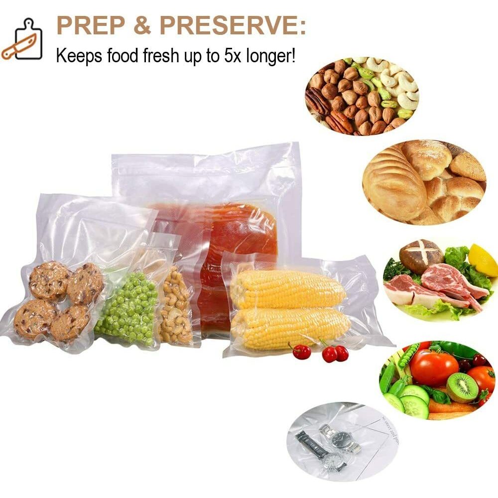 Food Vacuum Sealer Bags 50pcPlastic Freezer Storage Bag