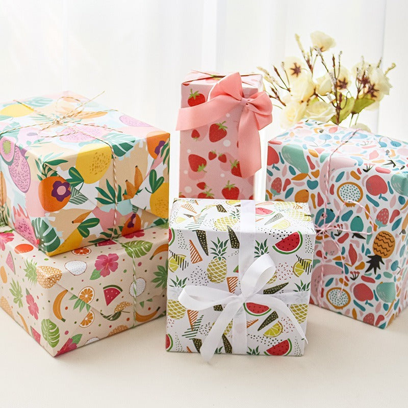 High Quality Prints Birthday Gifts Wrapper Children Kids Xmas Gift Wrapping Paper