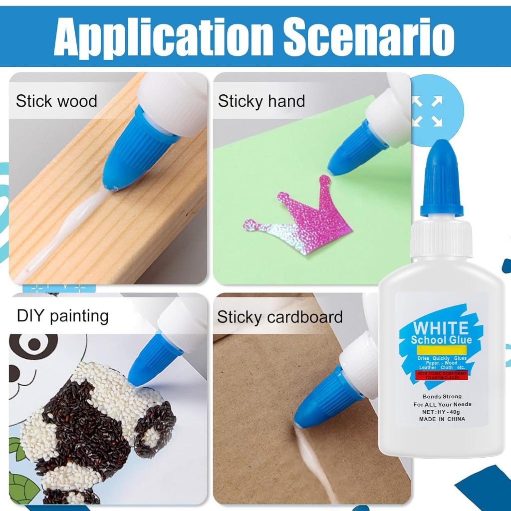 White Latex Glue School Glue 40g 500ml