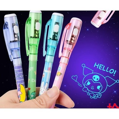 Magic Invisible Ink Spy Pen Invincible Children Birthday Kids Goodie Bag Toy Gift