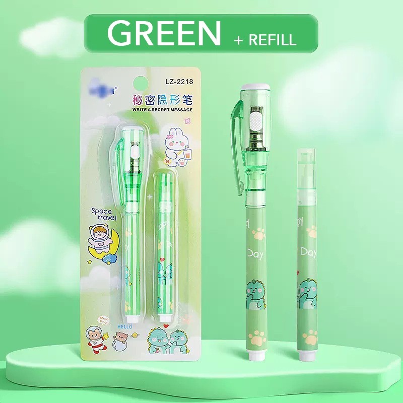 Magic Invisible Ink Spy Pen Invincible Children Birthday Kids Goodie Bag Toy Gift