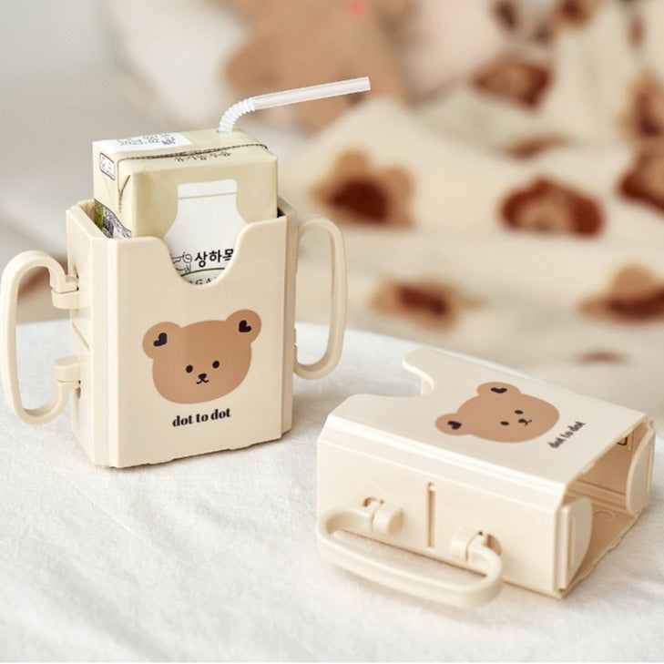 Carton Milk Kids Packet Drinks Holder