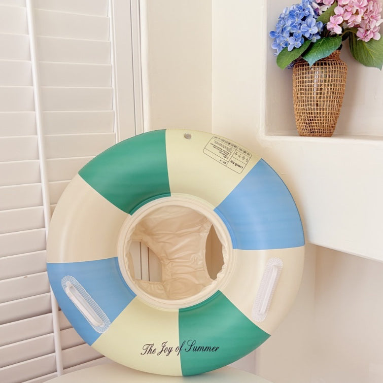 Joy Stripe Baby Float with Seat Handles