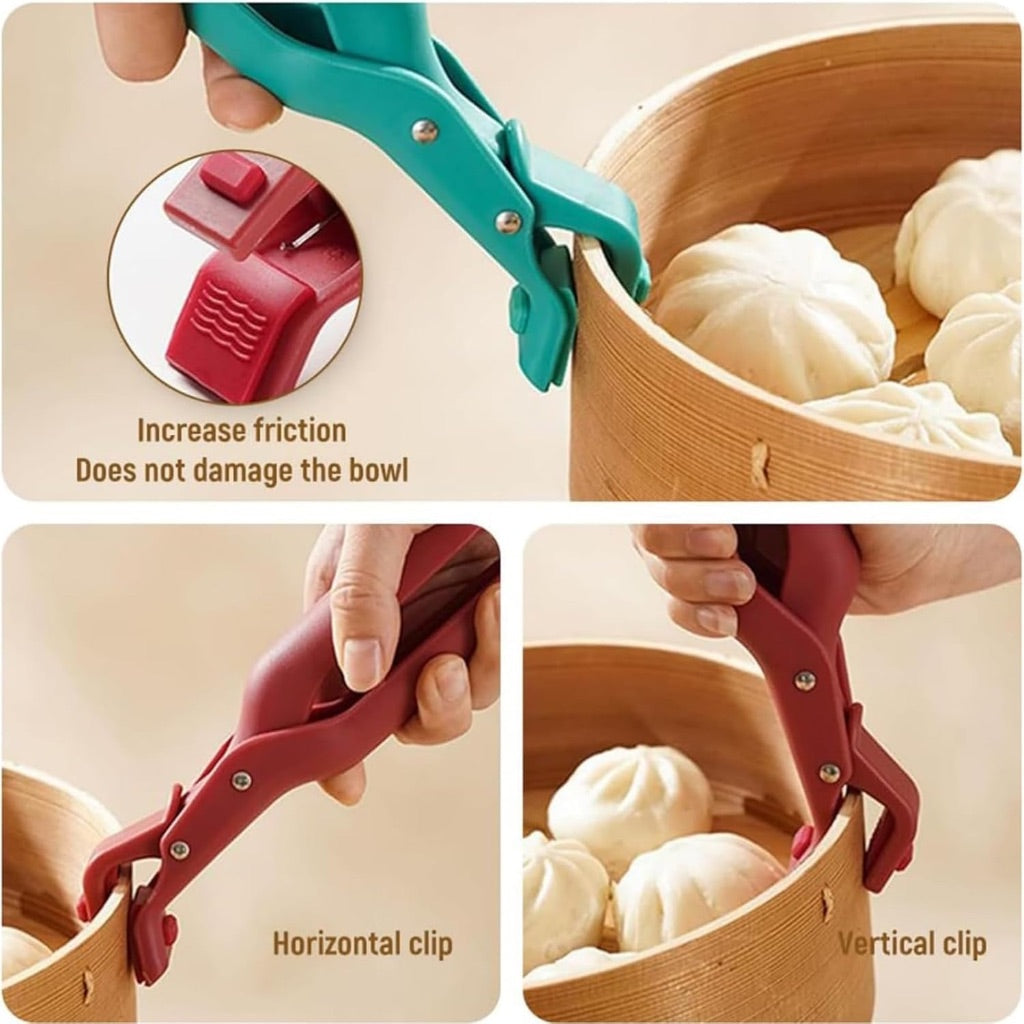 Hot Plate Dish Clamp Clip Anti-Scald Bowl Gripper