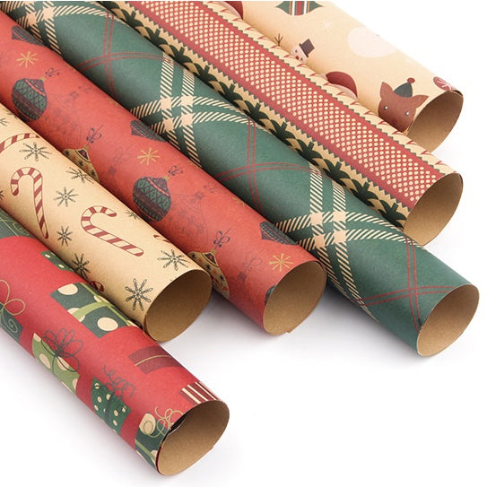 Christmas Xmas Exchange Gifts Wrapping Paper