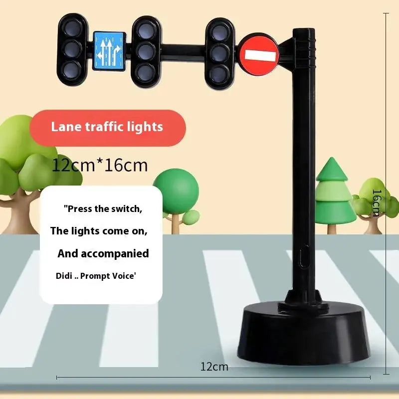 City Traffic Lights with Sound