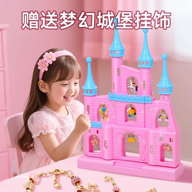 Princess Castle Blind Box Girls Jewelry Kids Surprise Toys