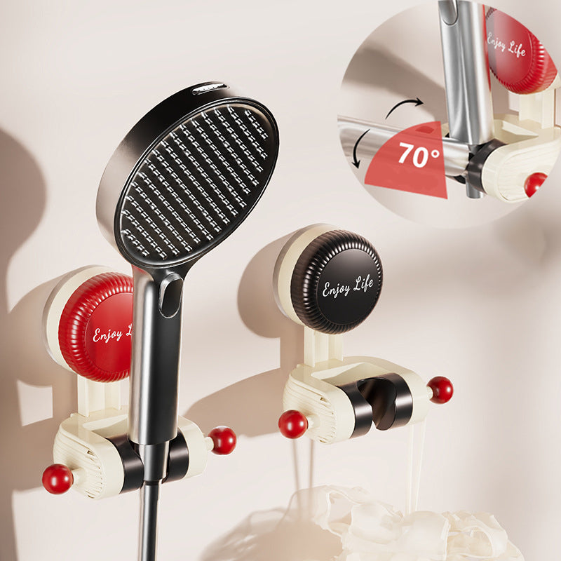 Showerhead Adjustable Holder Wall Suction