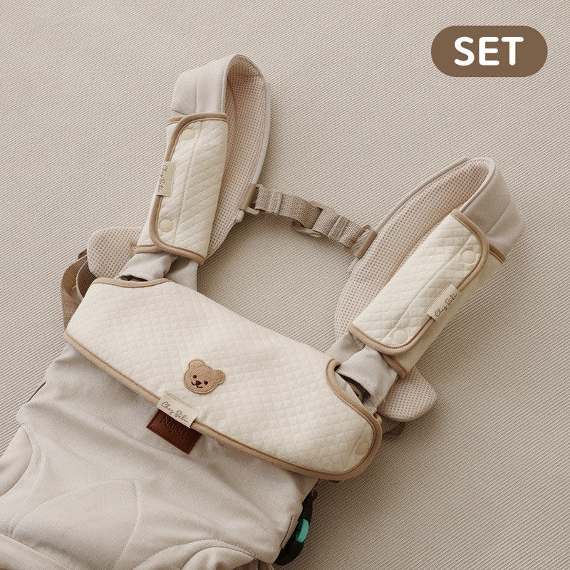 3pc Universal Baby Carrier Teething Drool Pads