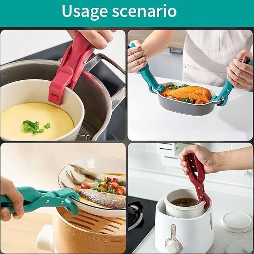 Hot Plate Dish Clamp Clip Anti-Scald Bowl Gripper